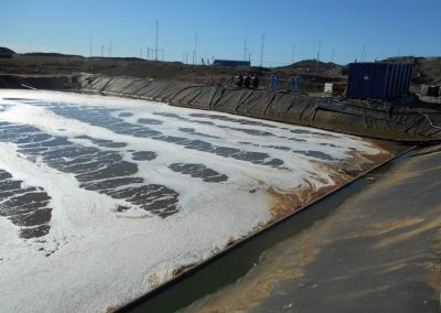 Traitement d’eau au dépotoir municipal de Iqaluit, Nunavut
