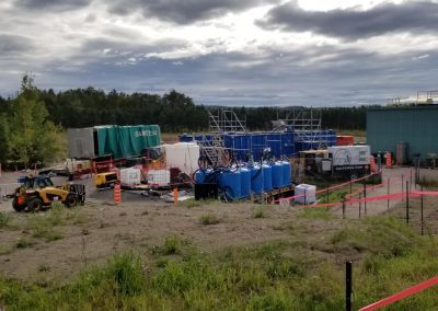 Dragage d’un basin de sédimentation de Rio Tinto Alcan